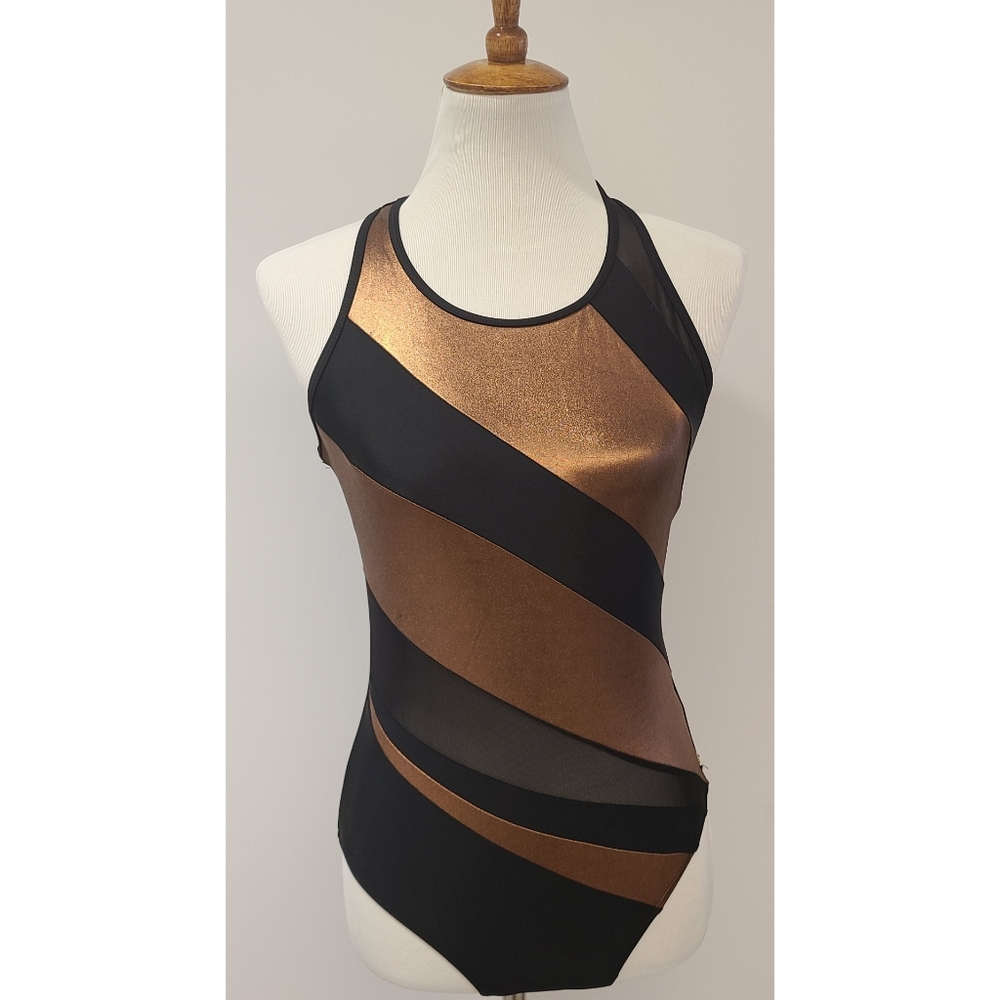 Gold bathing suit